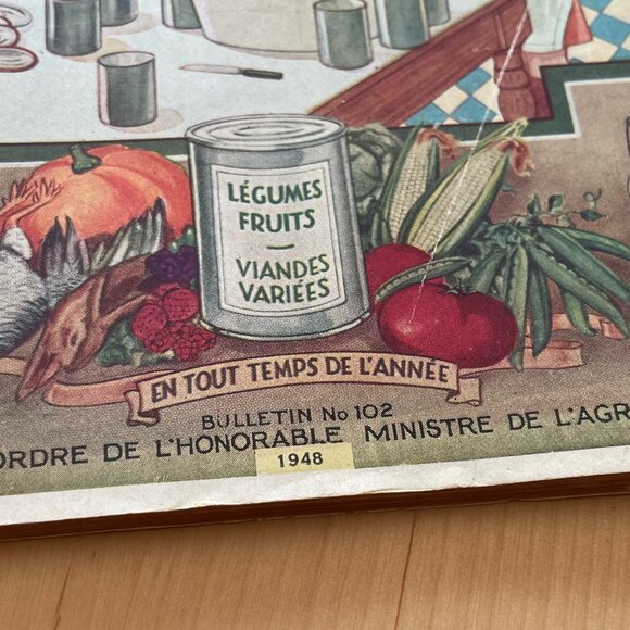 Brochures antiques - Les conserves et Livre culinaire de levain Royal - Picture 3 of 16